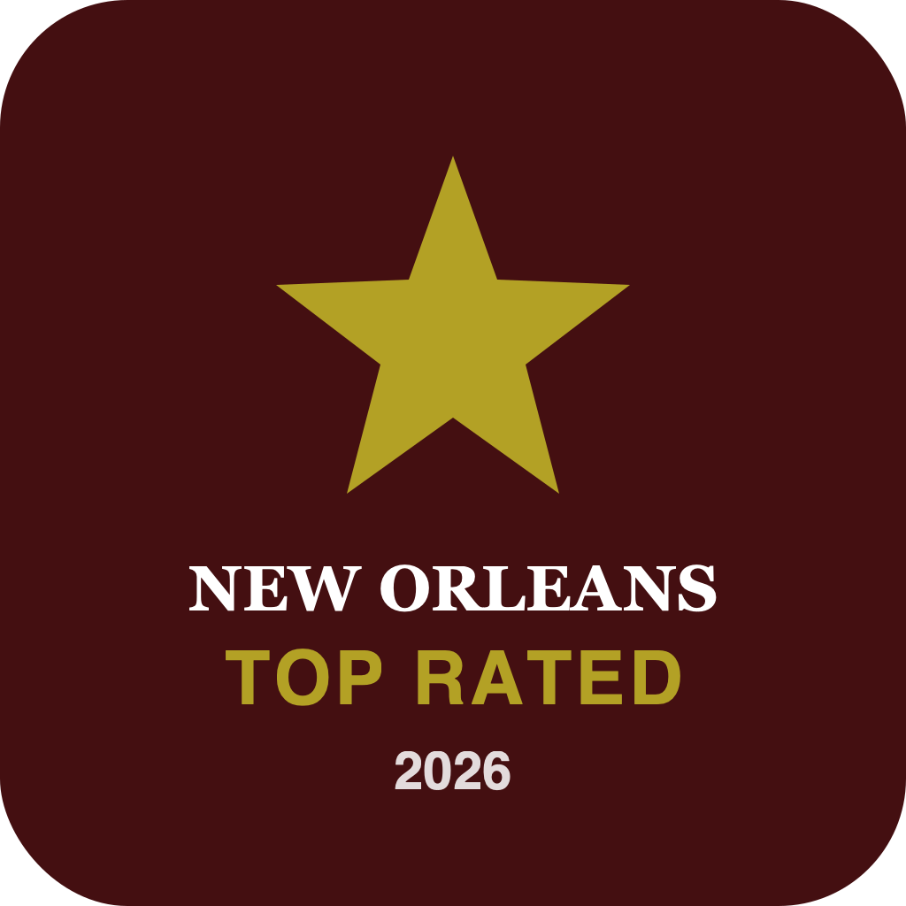 Top Rated New Orleans 2026 square badge